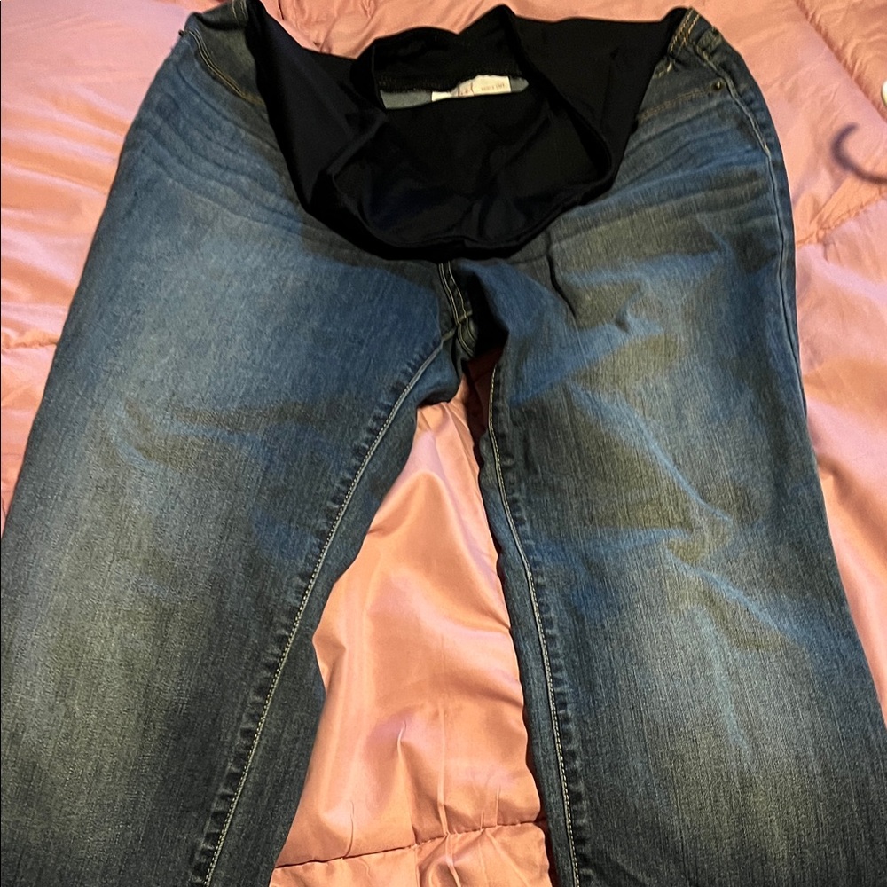 Isabel Maternity  Blue Jeans